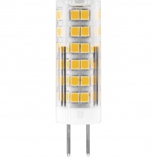 Лампа светодиодная Feron G4 7W 6400K прозрачная LB-433 25865