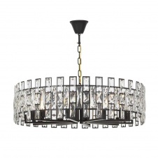 Подвесная люстра Lumina Deco Florina LDP 7041-800 BK