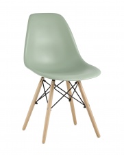 Стул Eames Style DSW серо-зеленый