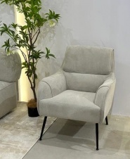 Кресло MAGDA Cato-08 коричневый, ткань / черный каркас, ®DISAUR